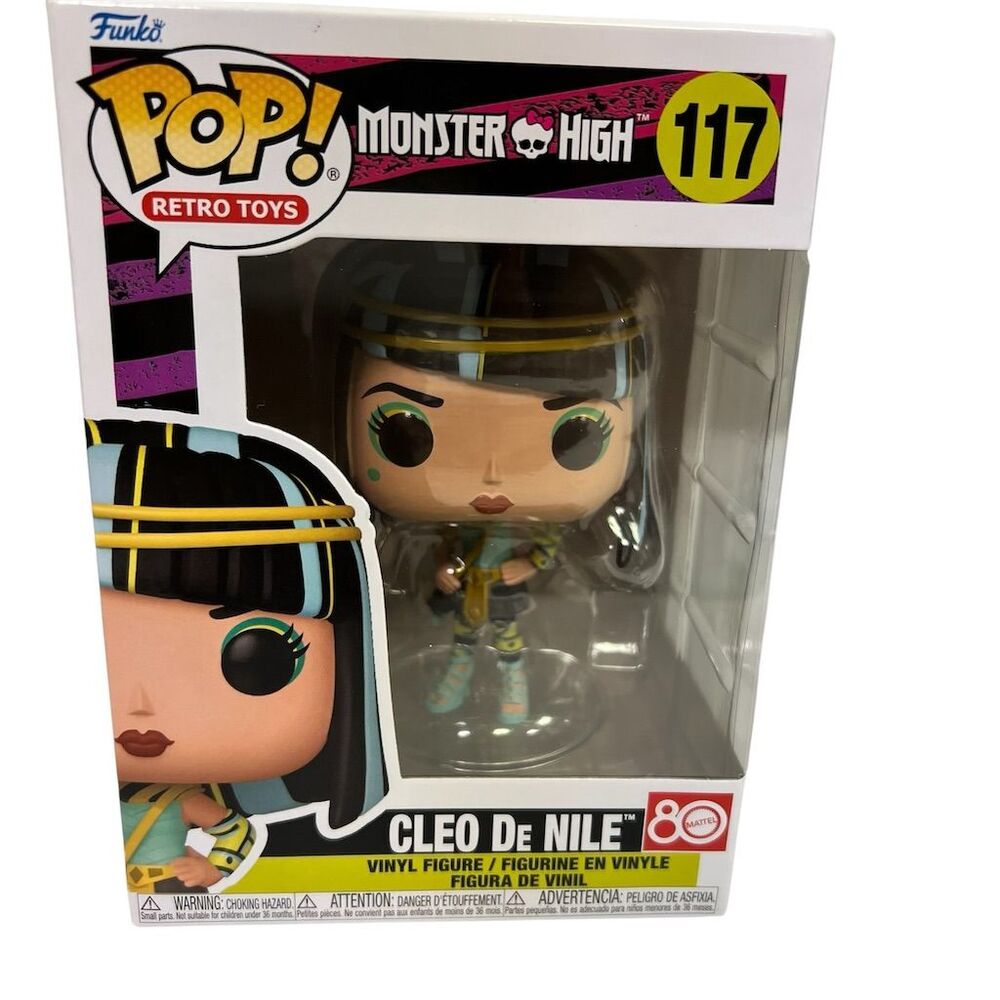 Funko Pop! Retro Toys Monster High Cleo De Nile #117 Vinyl Figure
